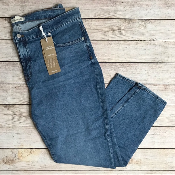 NWT Madewell "The Eco Collection" 9" High-Rise Skinny Jeans Size W34 - Picture 1 of 16
